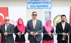 Düzce'nin Yeni Taşköprü Köyü'nde inşa edilen ilk "Sosyal Yaşam Merkezi" hizmete girdi