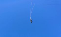 Güdül’de adrenalin tutkunları için rope jumping heyecanı başladı