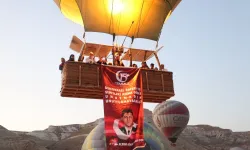 Kapadokya semalarında 15 Temmuz mesajı