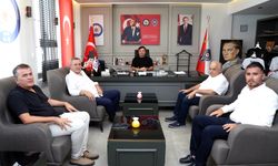FTSO yönetim, Emniyet Müdürü Salih Murat Kara'yı ziyaret etti
