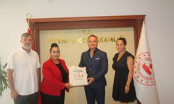 MuğlatürkTV ekibi Fethiye Kaymakamı Fatih Akkaya'yı ziyaret etti