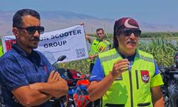 Motorlar Eber Gölü Yaşasın diye yürüdü!