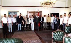 AK Parti Beypazarı İlçe Teşkilatından Kaymakam Ünal Coşkun’a ziyaret