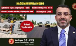 AK Parti Kars Milletvekili Adem Çalkın’dan Kağızman’a müjde