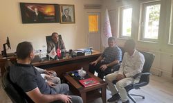 Kars Tarım ve Orman İl Müdürü Enver Aydın, Sarıkamış İlçe Tarım ve Orman Müdürlüğünü ziyaret etti