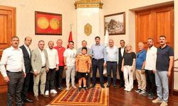 Vali Ziya Polat, BEM-BİR-SEN heyetini makamında ağırladı