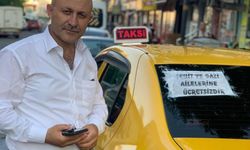 Karslı taksicilerden şehit ve gazi ailelerine ücretsiz ulaşım