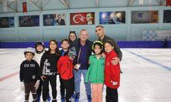 Vali Ziya Polat, Sürat Pateni etkinliğinde sporcularla bir araya geldi