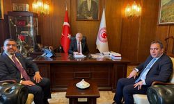 Kars Milletvekili Adem Çalkın ve Başkan Senger'den TBMM Başkanvekili Celal Adan’a ziyaret