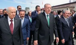 TBMM'de Cumhur İttifakı zirvesi: Cumhurbaşkanı Erdoğan, Bahçeli ve Destici bir araya geldi