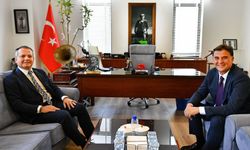 Kaymakam Fatih Akkaya’dan Başkan Karaca’ya iade-i ziyaret