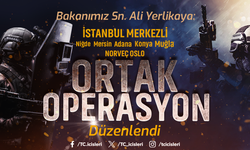 İstanbul Merkezli Niğde, Mersin, Adana, Konya ve Muğla ile Norveç Oslo'da Ortak Operasyon