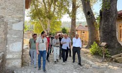 AK Parti Muğla Milletvekili Kadem Mete yangın bölgesinde