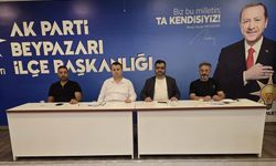 AK Parti Beypazarı İlçe Teşkilatı haftalık yönetim kurulu toplantısını gerçekleştirdi