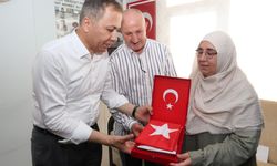 Bakan Yerlikaya, şehit polis Ahmet Doğan’ın ailesini ziyaret etti