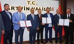 Sanayi ve Teknoloji Bakanı Artvin ilinde desteklenecek projelerin protokol imza törenine katıldı