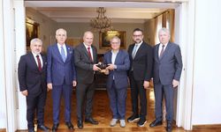 ATO Başkanı Baran ve heyetinden İtalya Büyükelçisi Marrapodi'ye ziyaret