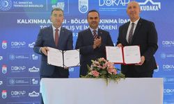 Bakan Kacır, Bayburt'ta proje açılış ve imza törenine katıldı