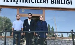 Kars Tarım ve Kırsal Kalkınma İl Koordinatörü Meryem Yıldırım’dan birlik başkanına ziyaret