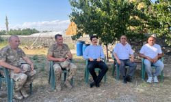 Digor Kaymakamı Ahmed Tayyib Kahraman, Çatak Köyü’nde vatandaşlarla buluştu