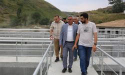 Kars Atıksu Arıtma Tesisi'nde DSİ heyeti inşaatında teknik incelemelerde bulundu