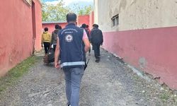 Kars'ta yakalanan 16 düzensiz göçmen geri gönderme merkezine sevk edildi