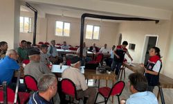 Esenkent köyünde sertifikalı tohum bilgilendirme toplantısı yapıldı