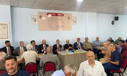 AK Parti TBMM Grup Başkanı Abdullah Güler, Kars TSO Başkanı Bozan'a taziye ziyaretinde bulundu