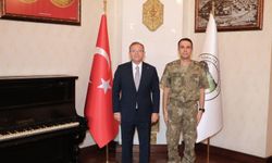Vali Ziya Polat, Tuğgeneral Nail Türe’yi makamında ağırladı