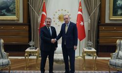 Cumhurbaşkanı Erdoğan, BBP Lideri Destici’yi Külliye’de ağırladı