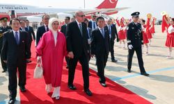 Cumhurbaşkanı Erdoğan, ŞİÖ Zirvesi için Çin'de
