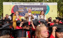 Lokomotif Çocuk Köyü’nde mezuniyet töreni: Büyükakın: “Burası hayata atılan ilk adım"