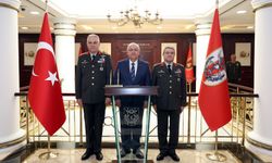 Bakan Güler, Kara Kuvvetleri Komutanlığı'ndaki devir-teslim törenine katıldı