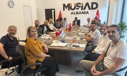 MÜSİAD Arnavutluk heyeti ile Türk işadamları Tiran’da bir araya geldi