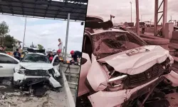 Otoyol gişesinde feci kaza: 1 ölü, 4 yaralı