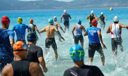 Salda gölü'nde triatlon etkinliği: Spor ve çevre dengesi vurgulandı