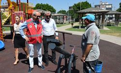 Okul bahçeleri Kepez’le güzelleşiyor