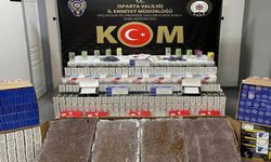 Isparta'da kaçakçılık oprasyonu
