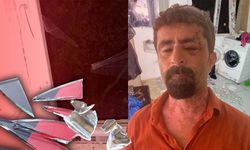 Kayınpederini cam parçalarıyla kesti