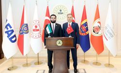 İçişleri Bakanı Yerlikaya, Suriyeli Mevkidaşı Hattab ile bir araya geldi