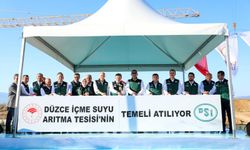 Tarım Bakanı Yumaklı, Düzce İçme Suyu Arıtma Tesisi'nin temelini attı