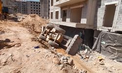 Malatya’da şantiyede iş makinesi devrildi: 1 ölü