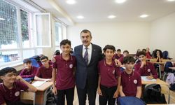 Bakan Tekin, Bakü Türk Anadolu Lisesi Ahmetli Yerleşkesi'nin Açılış Töreni'ne katıldı
