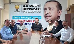 AK Parti Beypazarı İlçe Başkanlığı Yürütme Kurulu toplantısı gerçekleştirdi