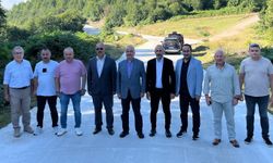 Ali Temür yayla grup yollarını yerinde inceledi