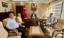 Kars Kızılay Şube Başkanı Kübra Hüryurt Susuz Kaymakamı’nı ziyaret etti