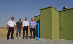 Kaymakam Demirtaş, Su Deposu çalışmasını yerinde inceledi
