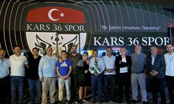 Kars36 Spor’a yeni takım otobüsü