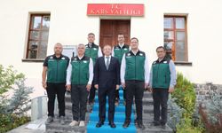 Kars Valisi Ziya Polat, DSİ Heyetini Kabul Etti