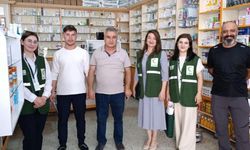 Selim’de Yeşilay’dan eczanelere bağımsızlık seferberliği kapsamında bilgilendirme